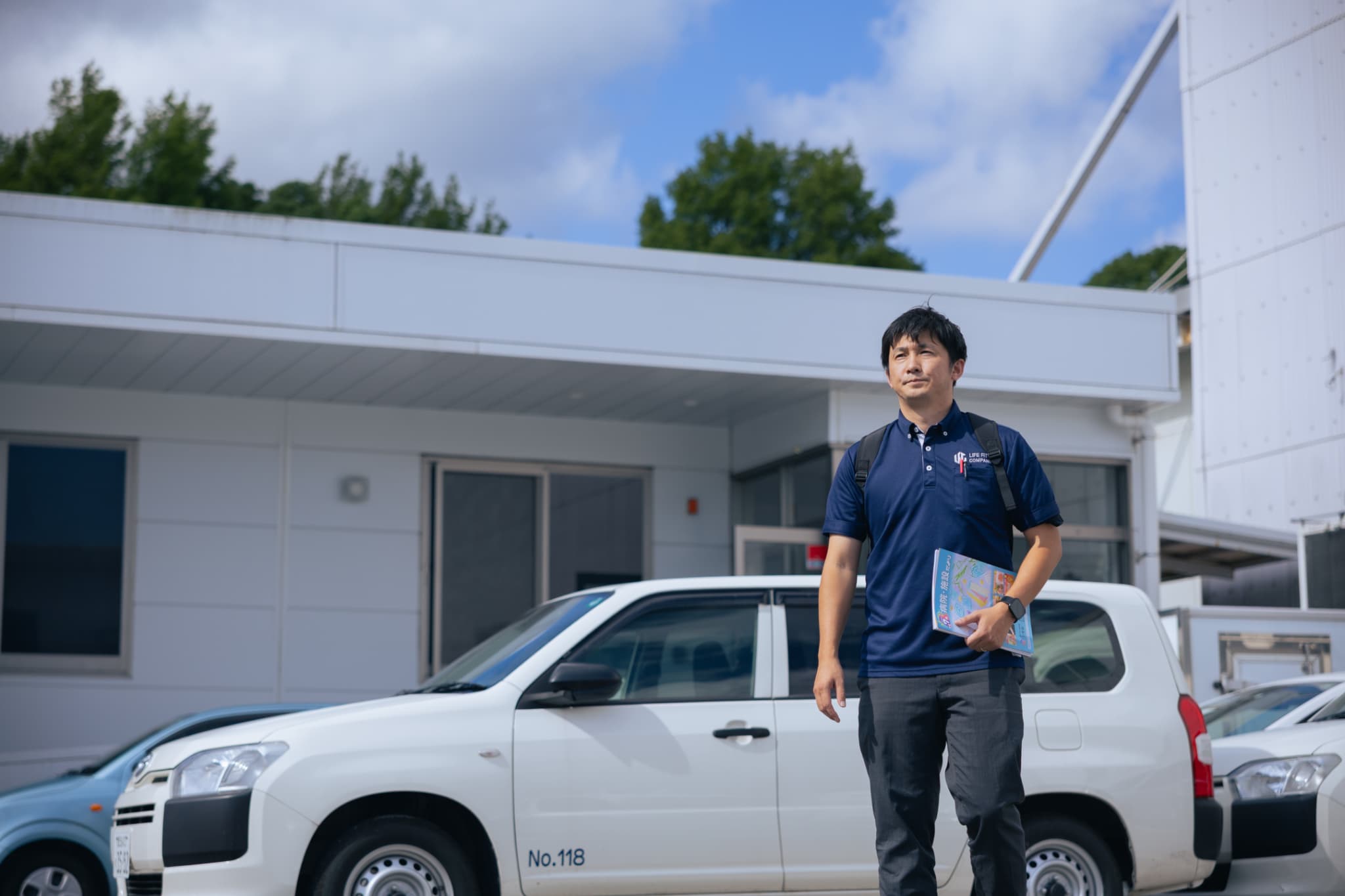男性社員の写真